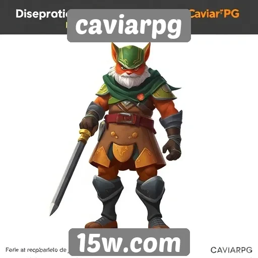 Logo da caviarpg