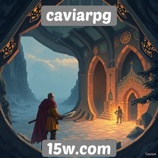 Logo da caviarpg
