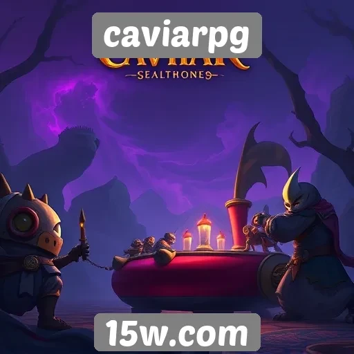 Logo da caviarpg