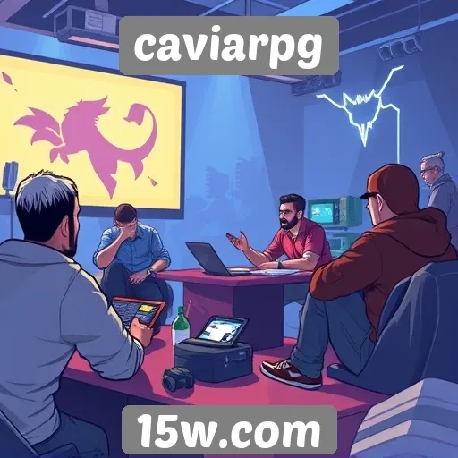 Logo da caviarpg