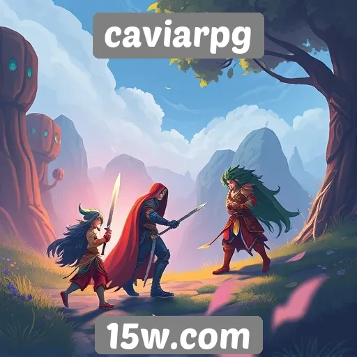 Review das principais funcionalidades do site caviarpg