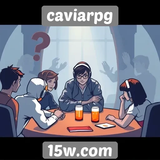 Aspectos da comunidade no site CaviarPG