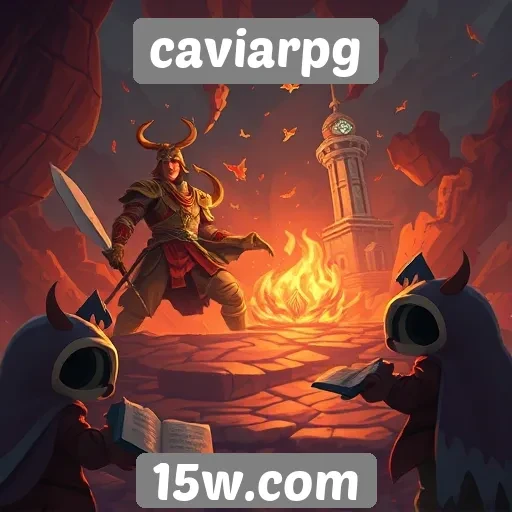 Logo da caviarpg
