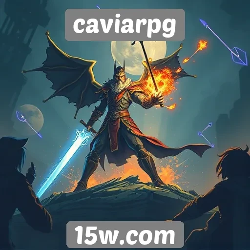 Logo da caviarpg