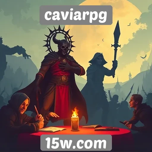 Logo da caviarpg