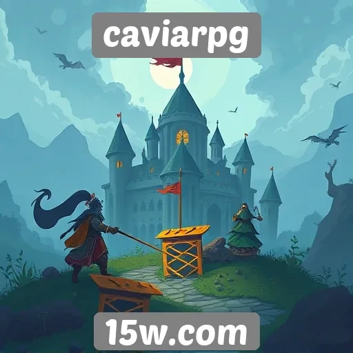 Logo da caviarpg